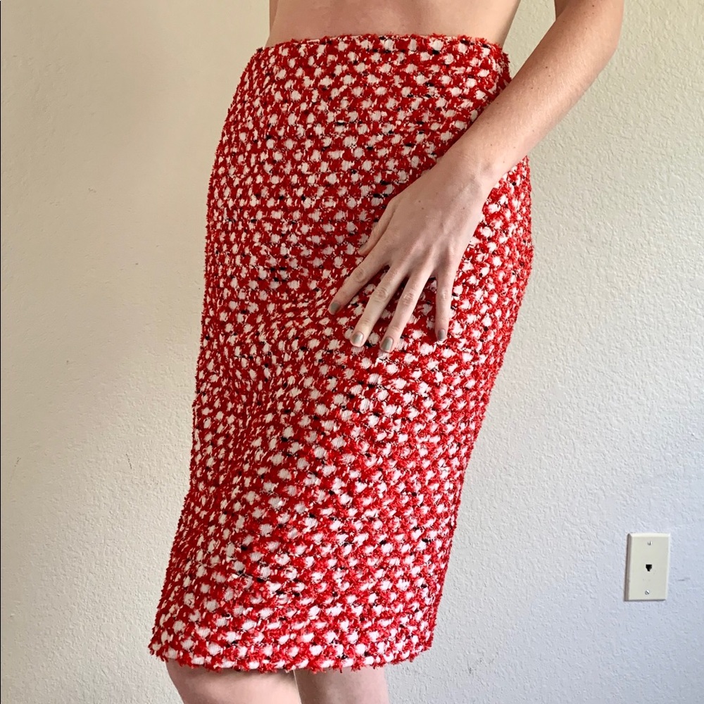 VINTAGE Escada Textured / Patterned Skirt